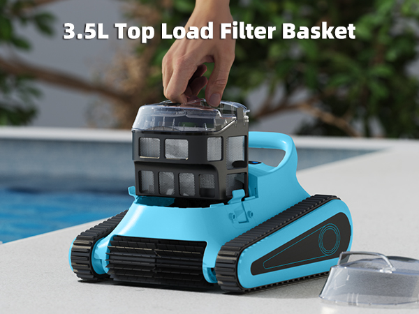 HISION Cordless Automatic Robotic Pool Cleaners